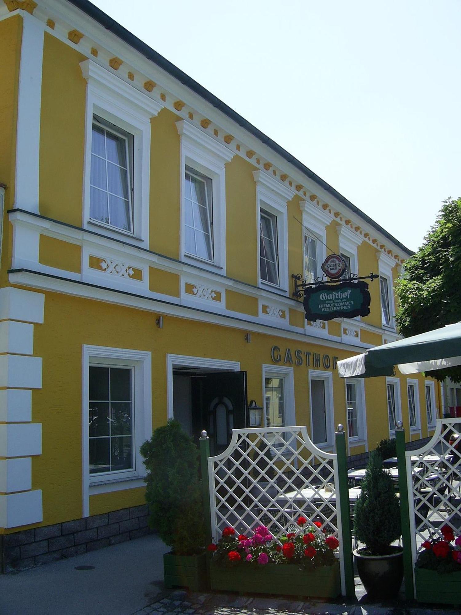 Gasthof Gruenling Wallsee Exteriér fotografie